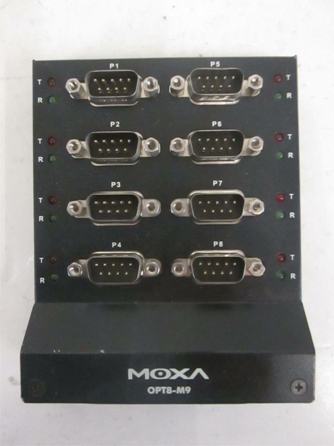 Used MOXA, OPT8-M9 Connection Box, Used