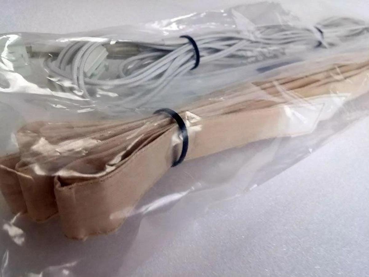 Used TEL Tokyo Electron FT5-25020M Heat Tape 100V 100W, 2 Rolls x 8FT, DS043-000704-1