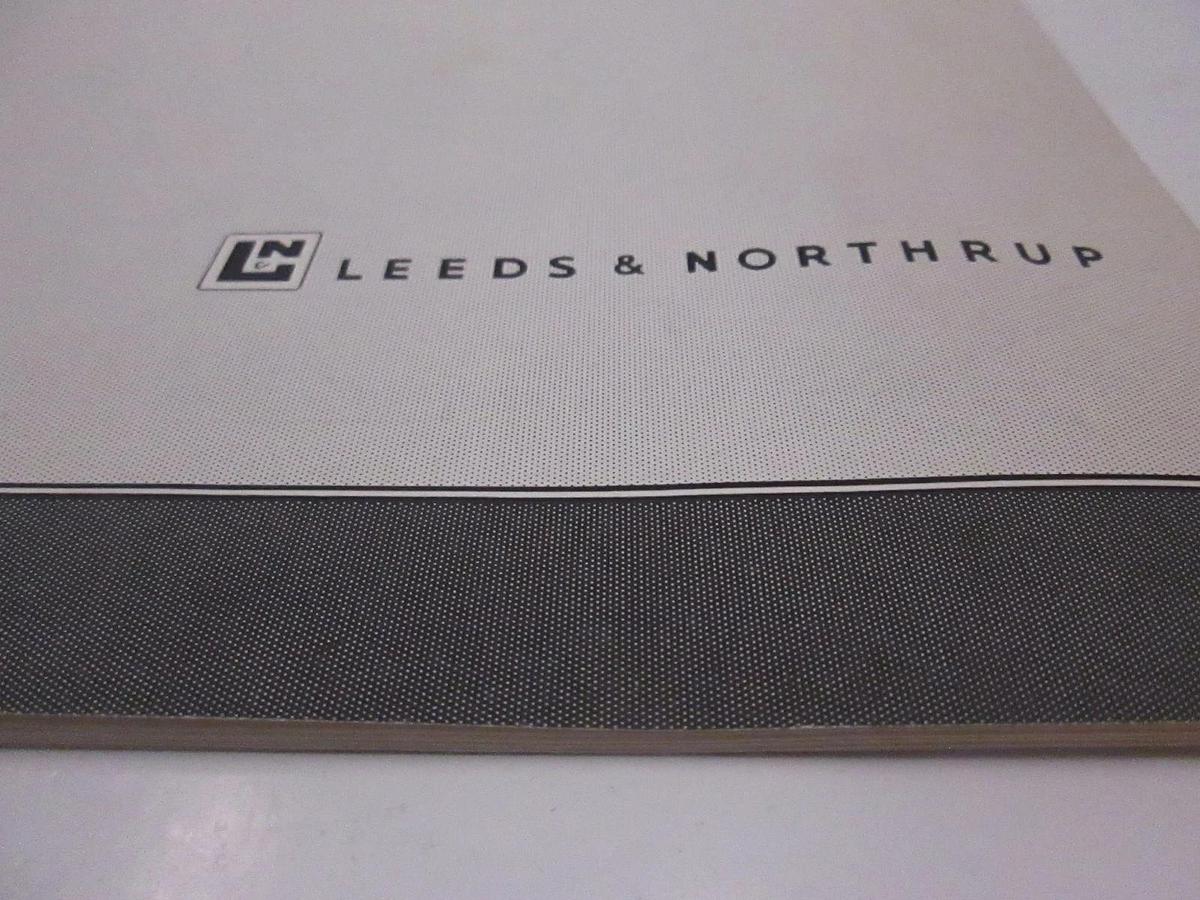 Used Leeds and Northrup 8693 Temperature Potentiometer Directions, Used