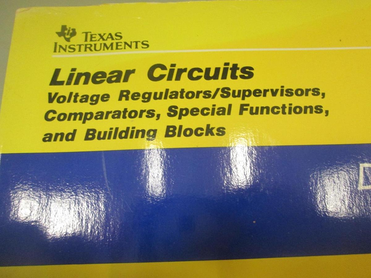 Used Texas Instruments, Linear Circuits, Data Book Volume 3, Used