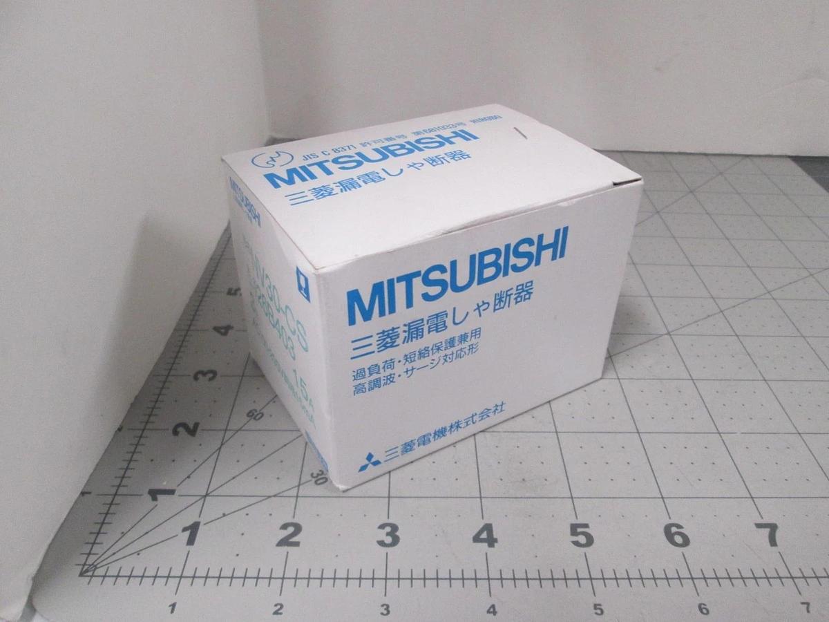 Mitsubishi, NV30-CS, Circuit Breaker, 15A, 3 Phase, 3P, New