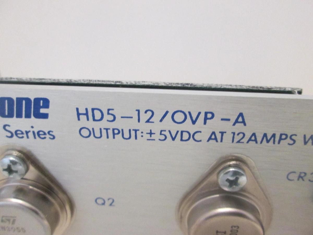 POWER ONE, HD5-12/OVP-A, FTG, POWER SUPPLY 5VDC AT 12 AMPS W/OVP, NEW