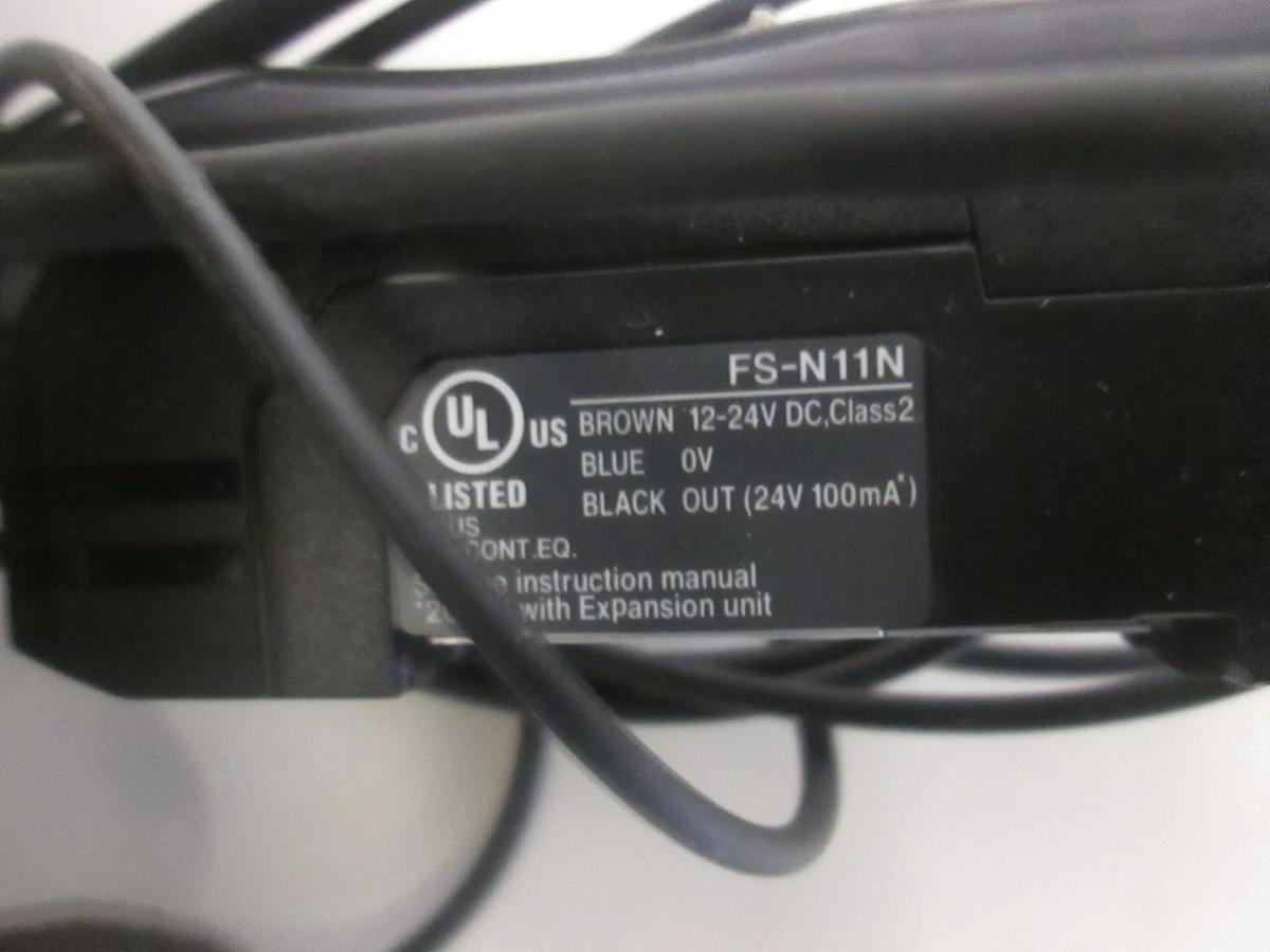 Used Keyence, FS-N11N, Photoelectric Sensor, Used
