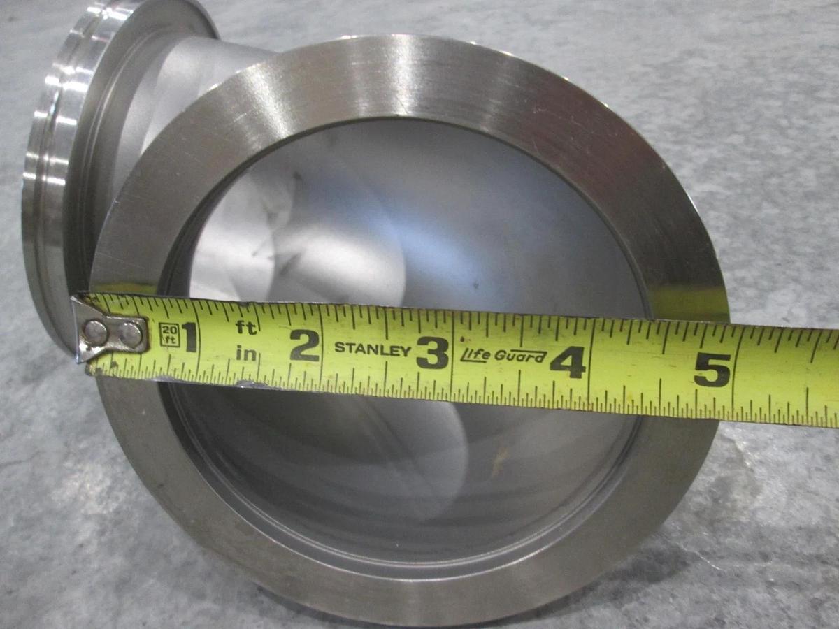 Used AMAT, 7 1/2" 90 Degree Elbow Weldment Pipe, Used