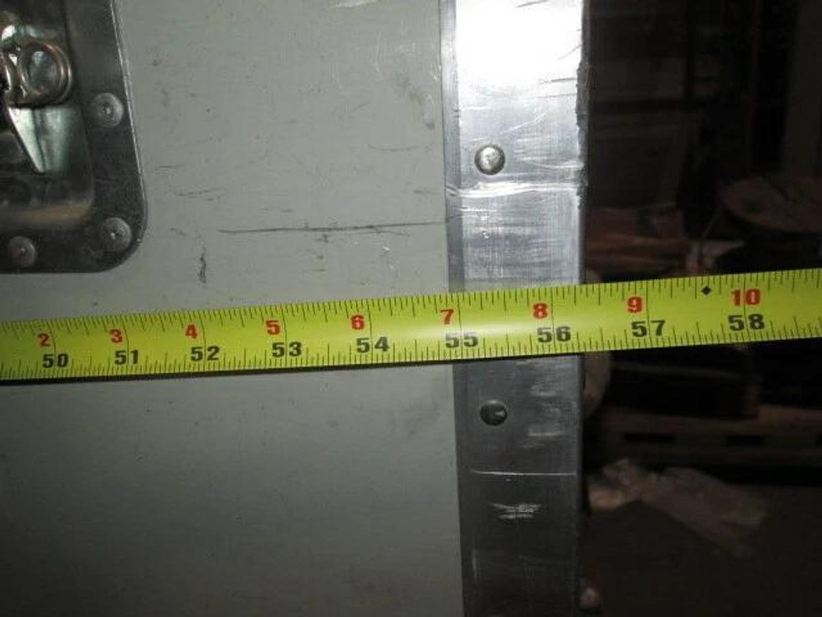 Used trade show, road case, Shipping Container, 38 1/4" x 56 1/4" x 55" Used