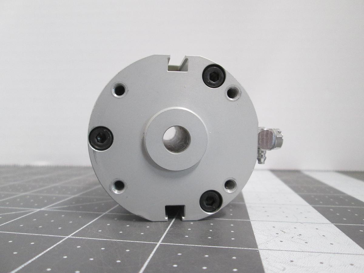 Used Konsei CKF-20AS Hollow Type 3-Jaw Pneumatic Chuck Gripper Actuator
