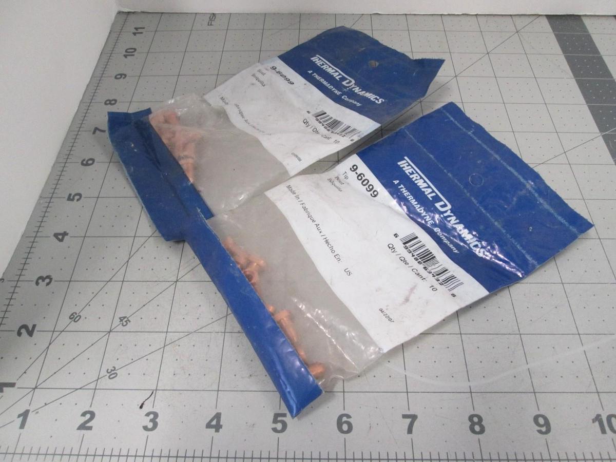 Thermal Dynamics, 9-6099, Electrode Tips, New, Lot of 2 (20 Tips)