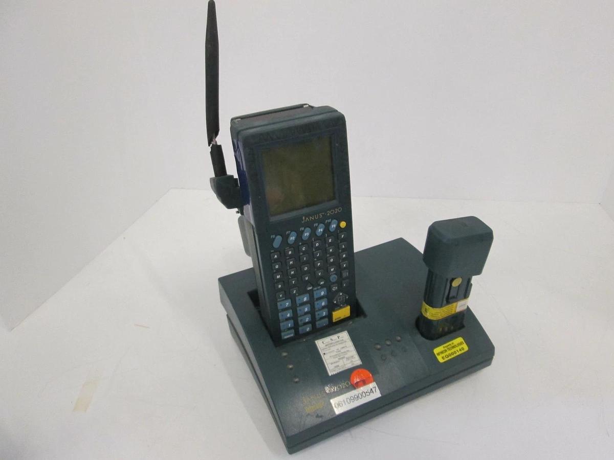 Used Intermec, Janus 2020, Barcode Reader w/ Dock and Battery, Used