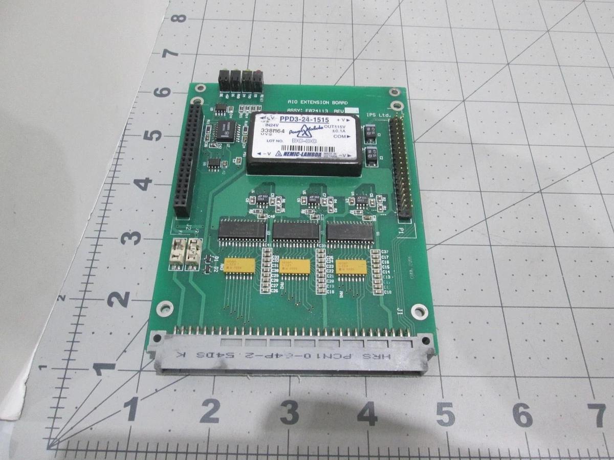 Used IPS LTD, E024113, AIO Extension Board PCB Assy, Used