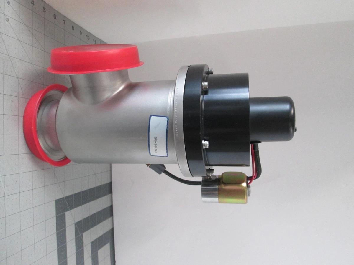 Used MKS, 791093-001, Right Angle Valve w/ Solenoid Valve, Used