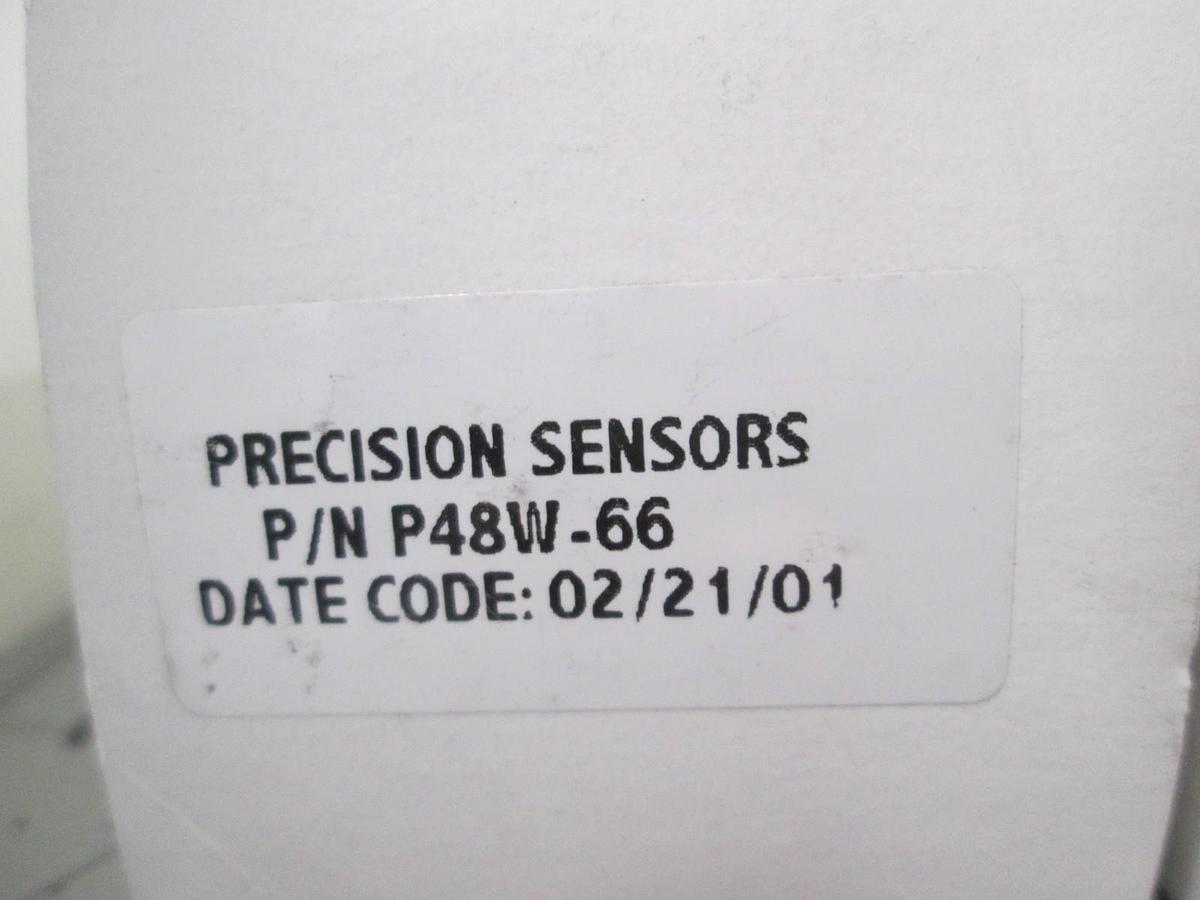 Precision Sensors, P48W-66, Pressure Switch, New, Lot of 2