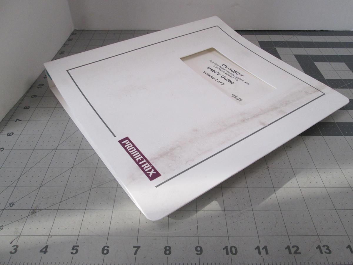 Used Tencore, UV-1050, StatTrax Version 7.0 Volume 2, User's Guide, Used