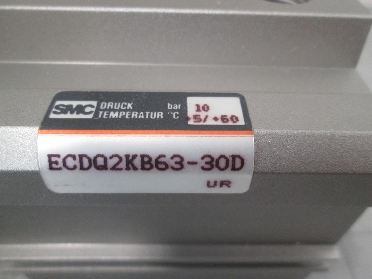 Used SMC, ECDQ2KB63-30D, Pneumatic Cylinder, New