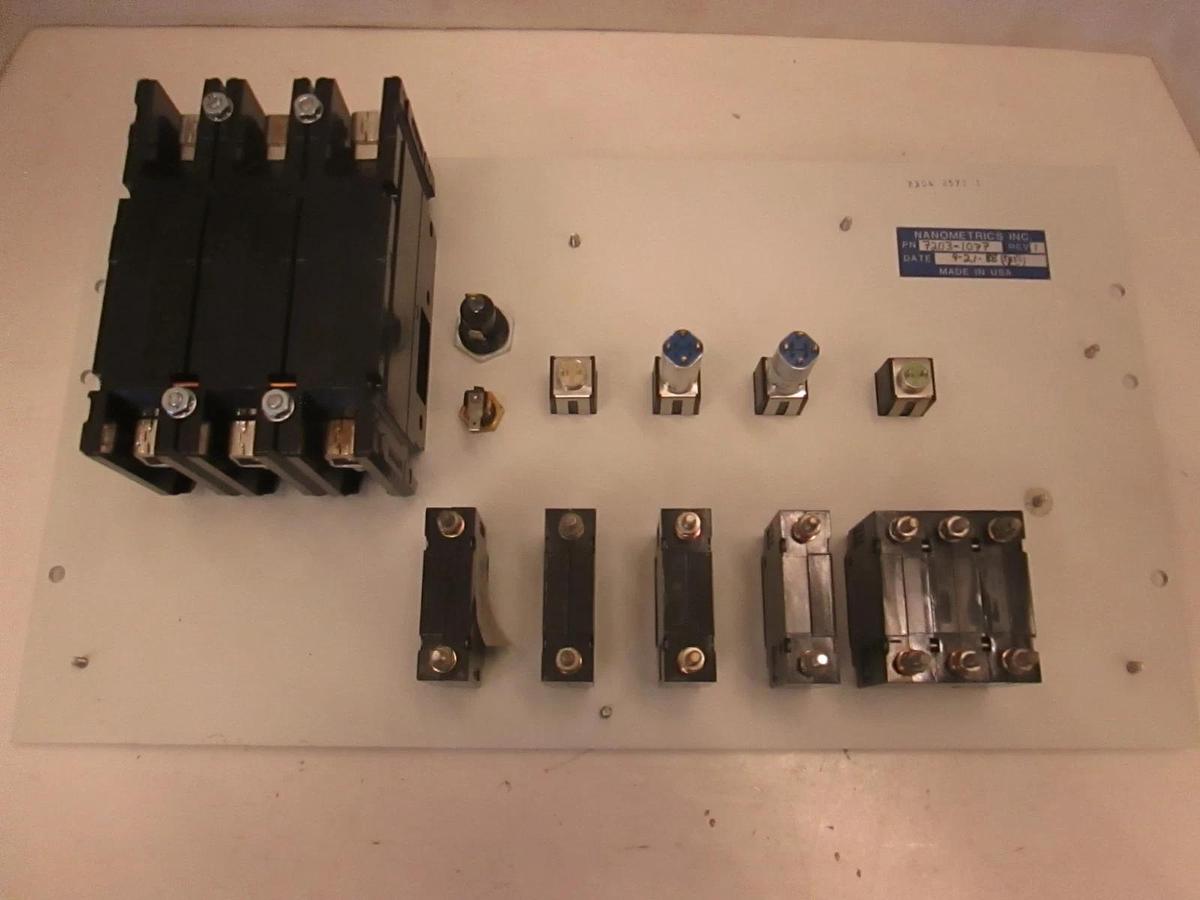 Used Nanometrics, 7203-1077, Control Panel, Used