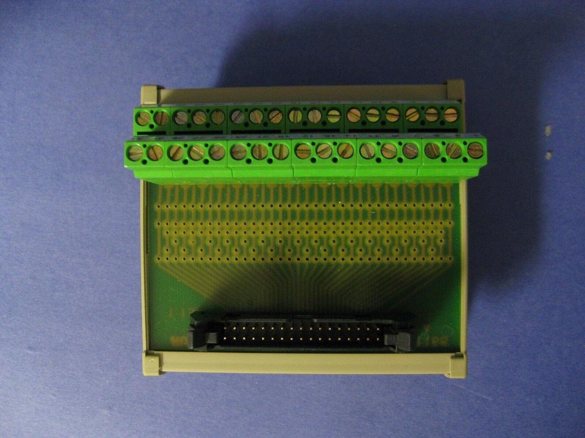 Used Altech 5725.2 FBK34 Interface Module Ribbon Cable, NEW