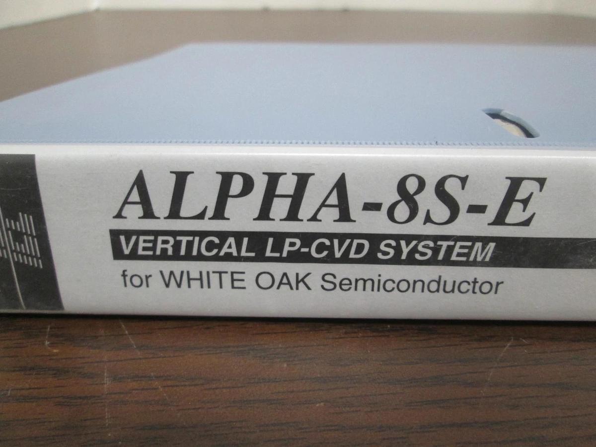 Used Tokyo Electron, ALPHA-8S-E, As-D-Poly O.E.M. Manual, Vol 2, Used