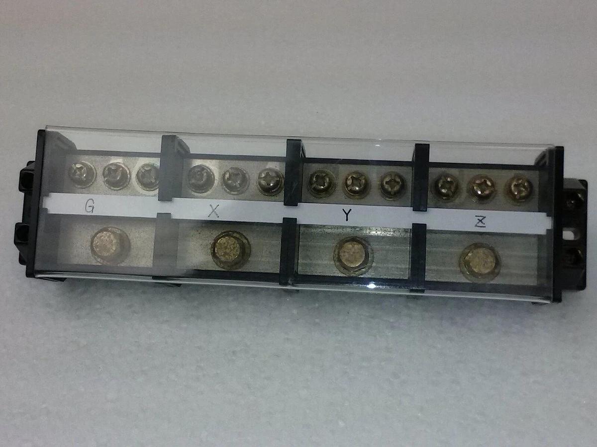 Used TEL Tokyo Electron Gas Box Terminal Block 4-Position, Used