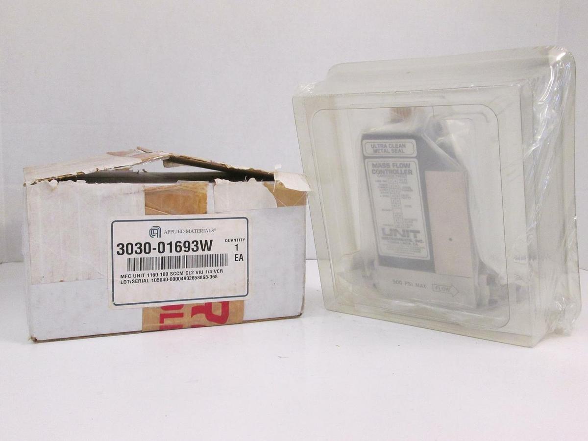 Used Unit UFC-1160A Mass Flow Controller, CL2, 100 SCCM, Refurbished