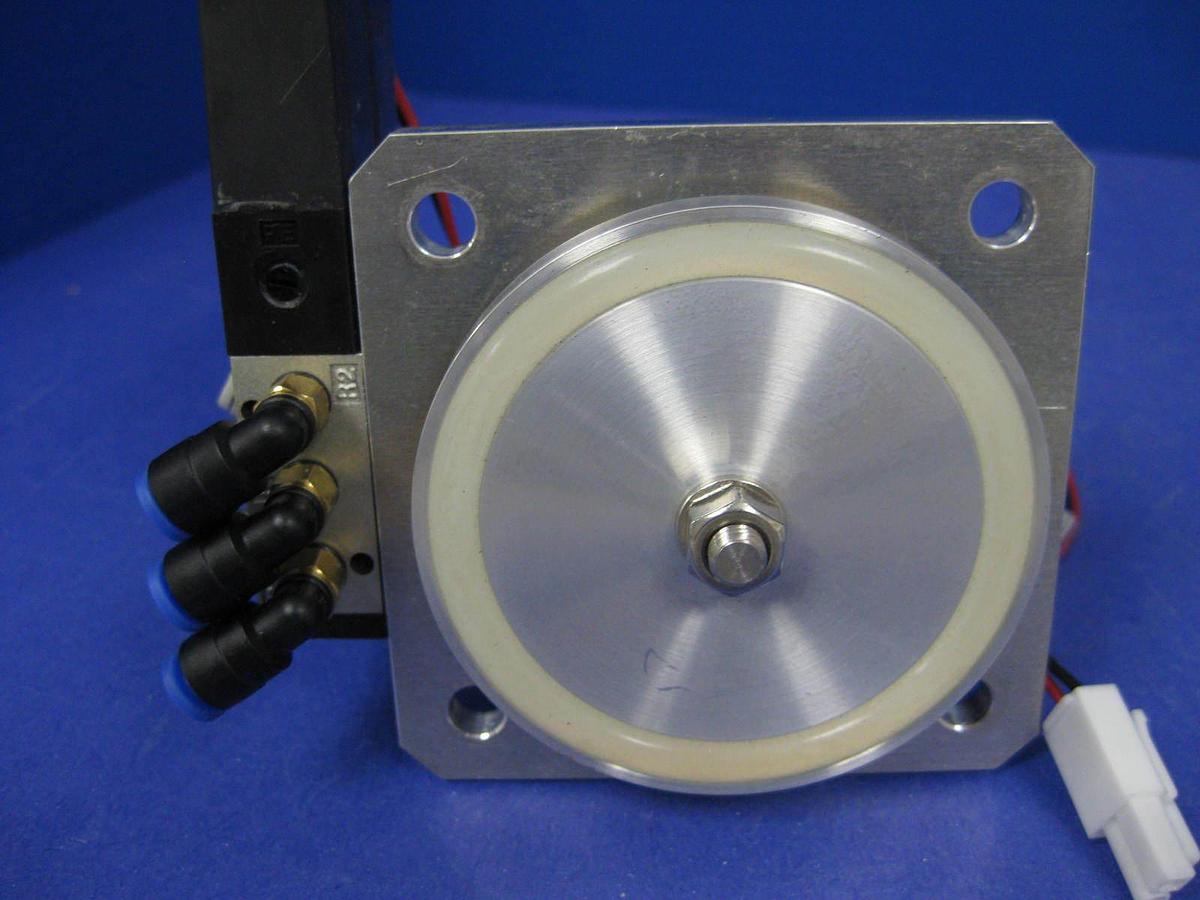 Used SMC 10-CDQ2B25-15D-J79 Compact Cylinder Assembly w/ 10-VZ3123-5LZ-M5, Used