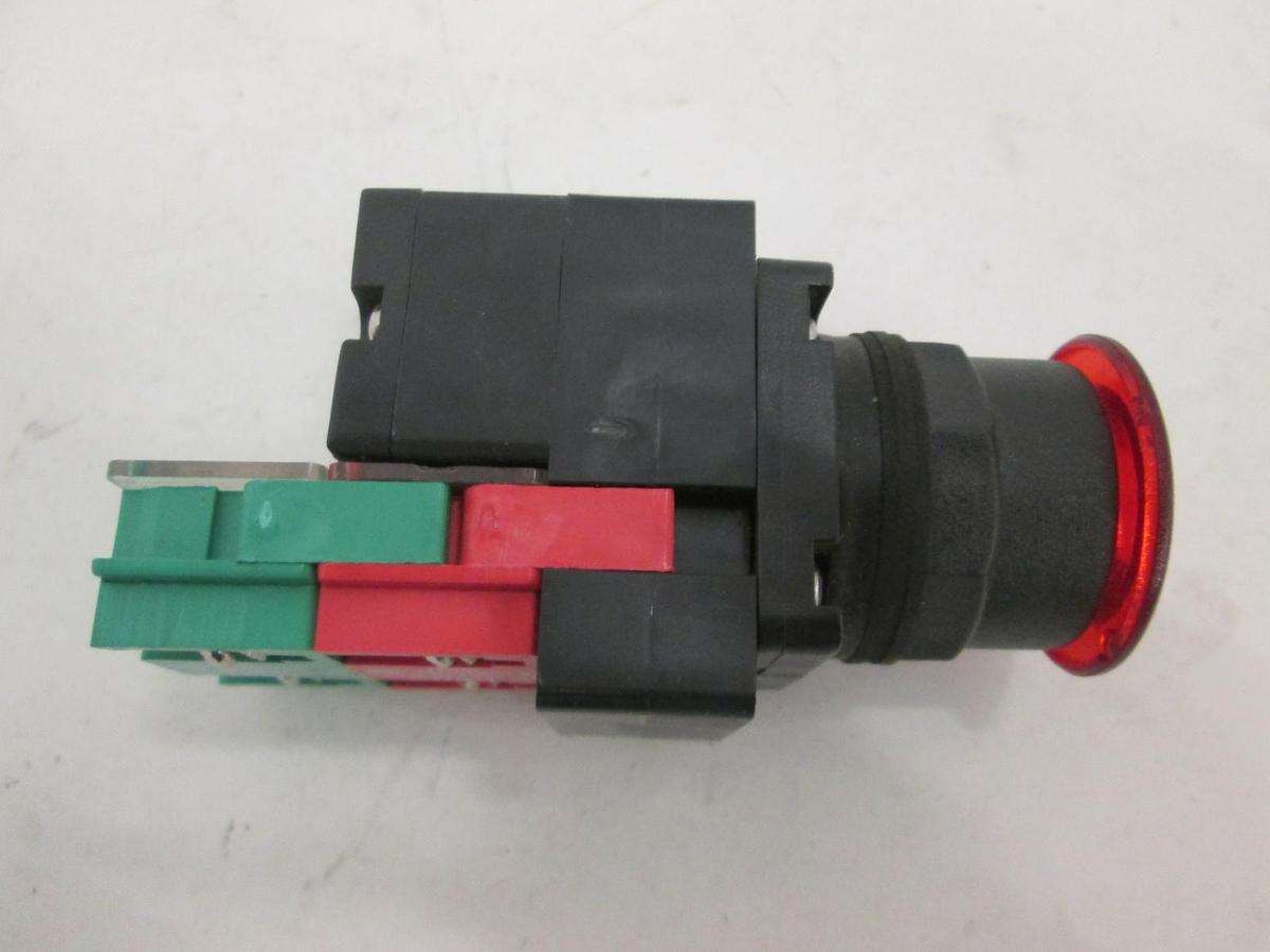 Used Control Concepts, Red Push Pull Switch, FVPPM120, Used