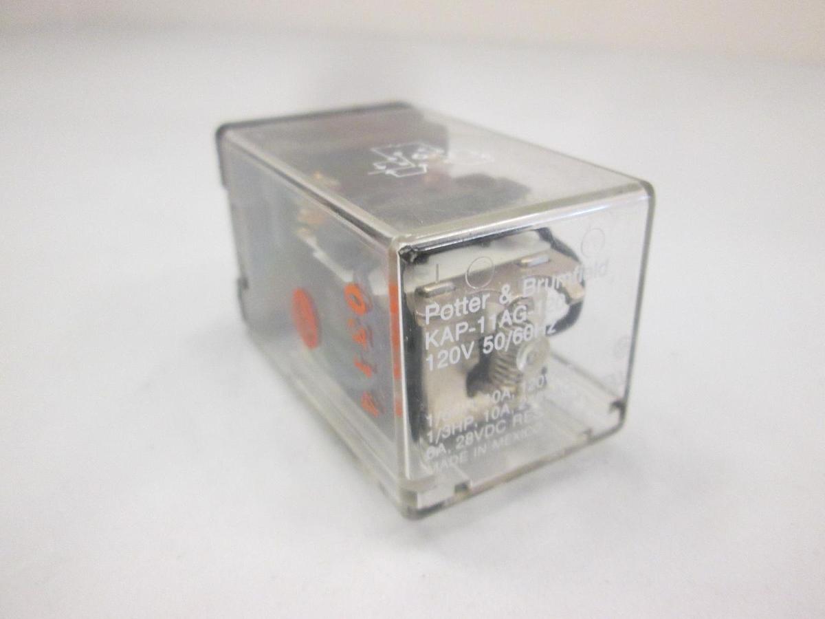 Used Potter & Brumfield, KAP-11AG-120, 120V Relay, Used