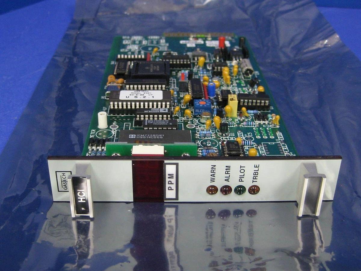 Used GASTECH 72-0525, 57-8151 HCL Gas Detection PCB Module Assy