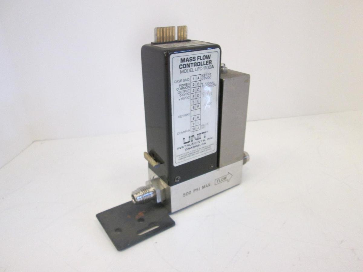 Used Unit Instruments, UFC-1100A, Mass Flow Controller, 10 SLPM, N2, Used
