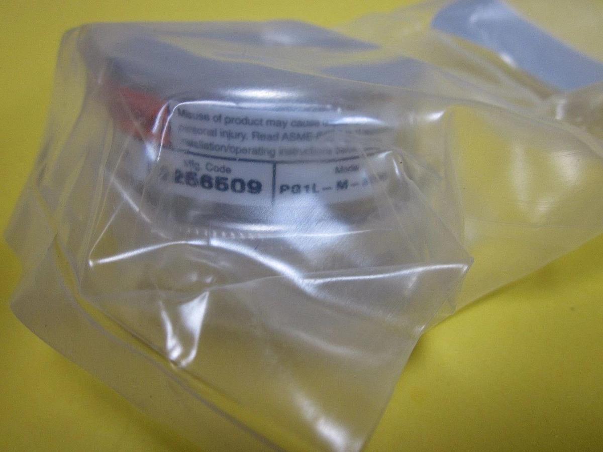 Data Inst. High Purity Pressure Gauge, Cleanrm, 0-3000 psi, 1/4 MNPT, PG1LM3000