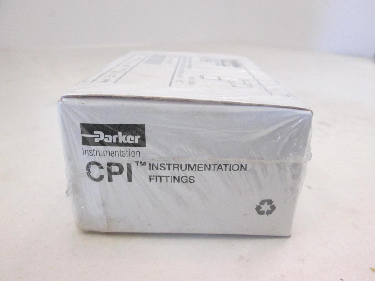 Parker, 6-6 ME-SS, Male Elbow Pipe Fitting Box of 5, New, Original Packaging