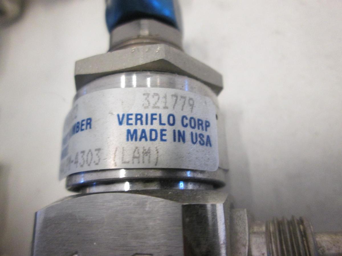 Used Veriflo, Manual Diaphragm Valve, 944LSPM-4303, Used, Lot of 4