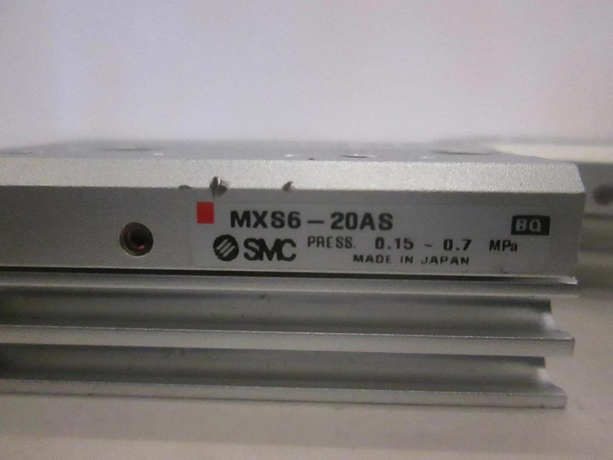 Used SMC, Slide Table, MXS6-20AS, Used, Lot of 3