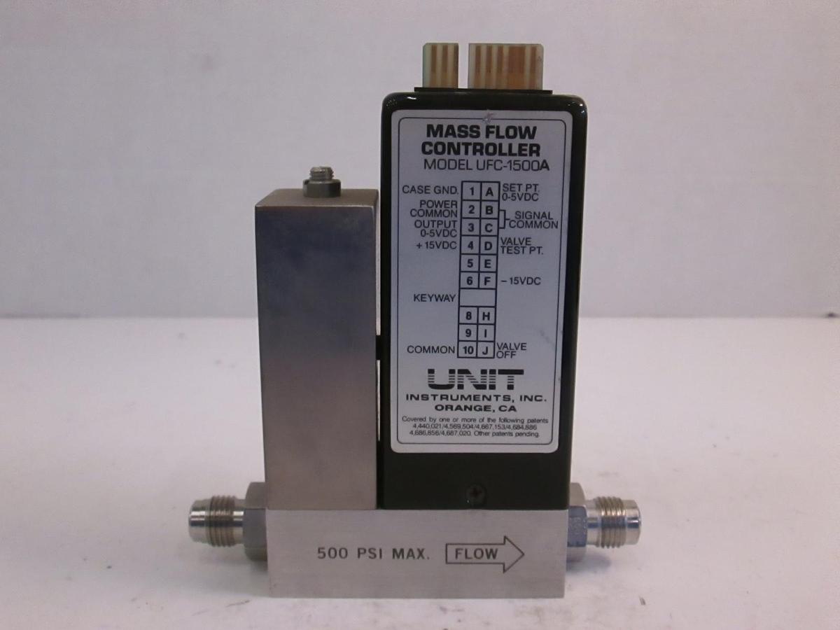 Used Unit UFC-1500A Mass Flow Controller, Gas, O2, 10 SLM