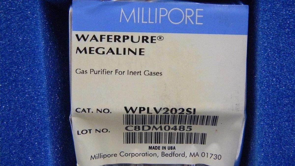 Used Millipore WPLV202SI Wafepure Megaline Purification With Hardware, New in Package