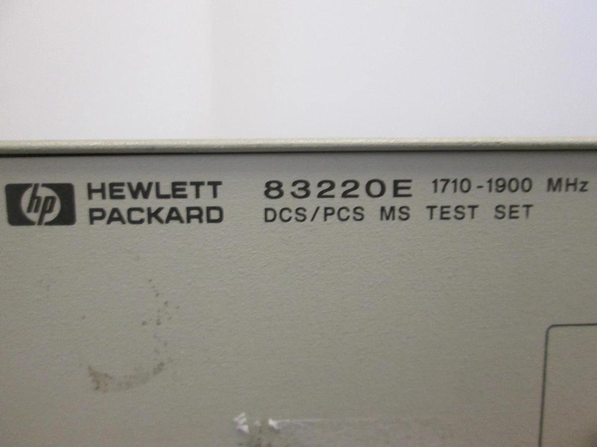 Used Hewlett Packard, DCS/PCS MS Test Set 1710-1900 MHz, Model 83220E, Used