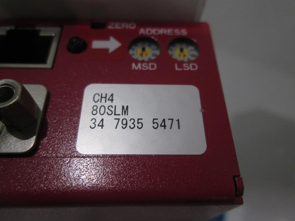 Used Horiba Stec, N100, CH4, 80SLM, Mass Flow Controller, New