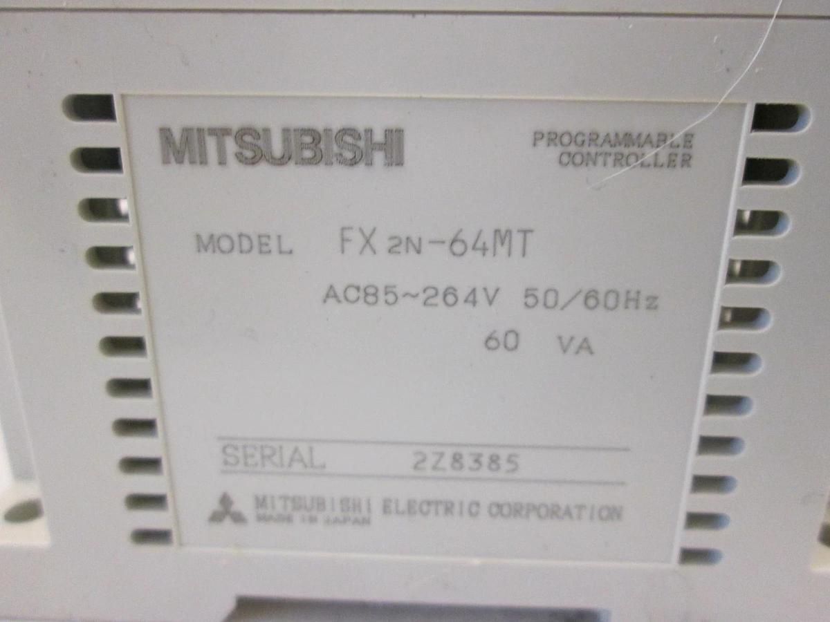 Used Mitsubishi, Transistor Unit PLC Module, FX2N-64MT, Used