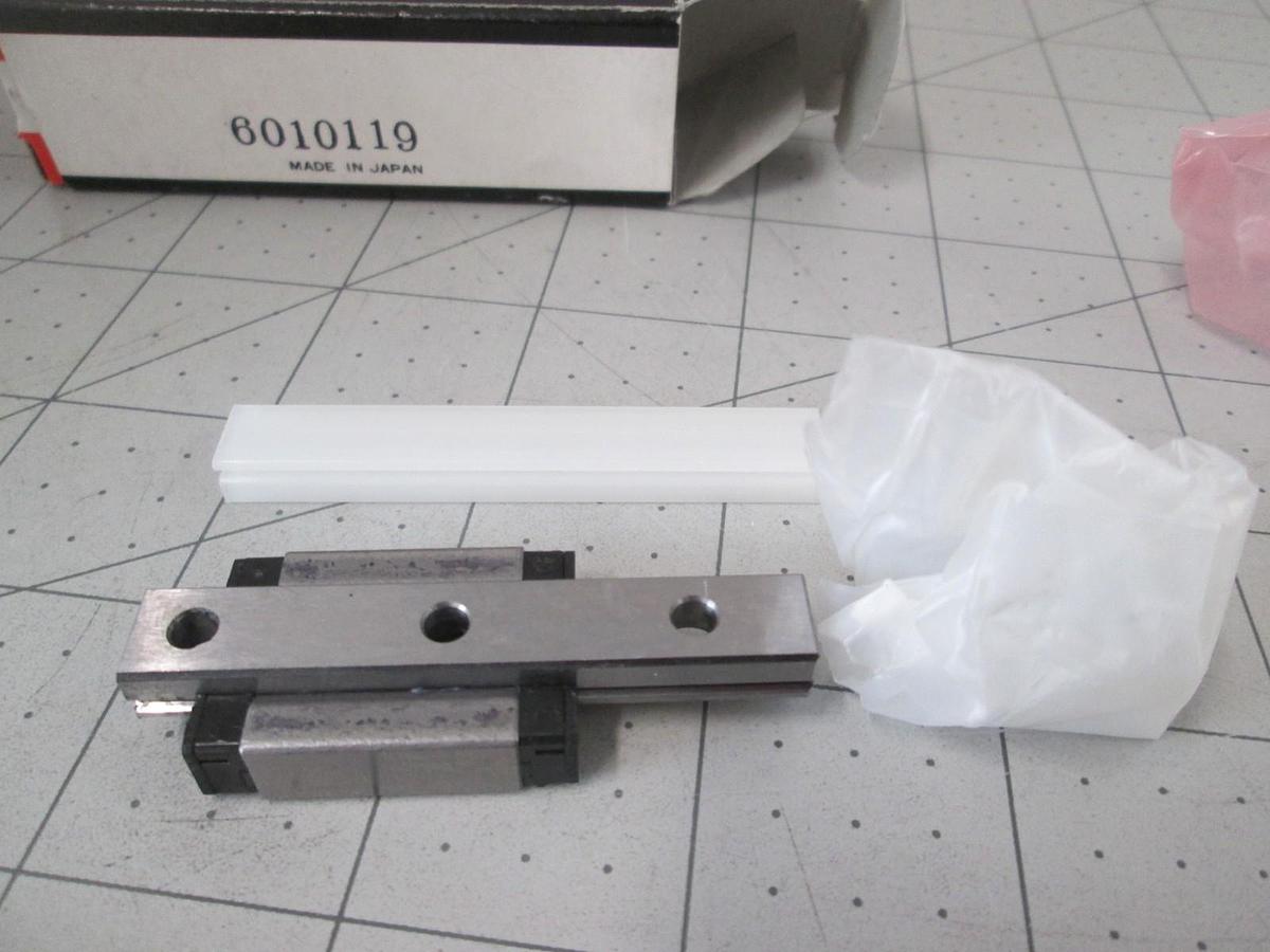 IKO, Nippon Thompson, LWL 9C1R 60BCS, Linear Rail Bearing w/ Guide, New