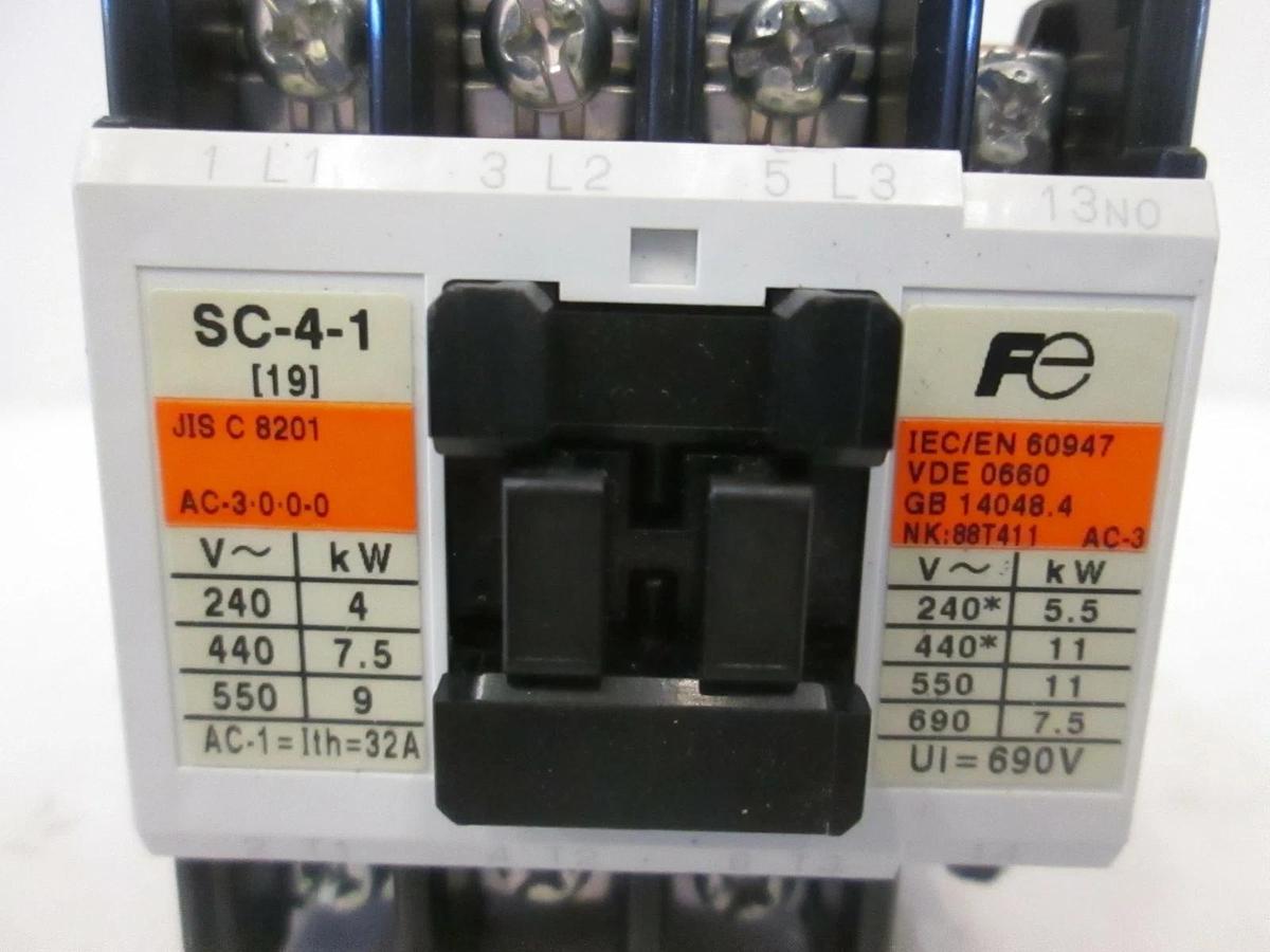 Used Fuji Electric Contactor, SC-4-1, Used