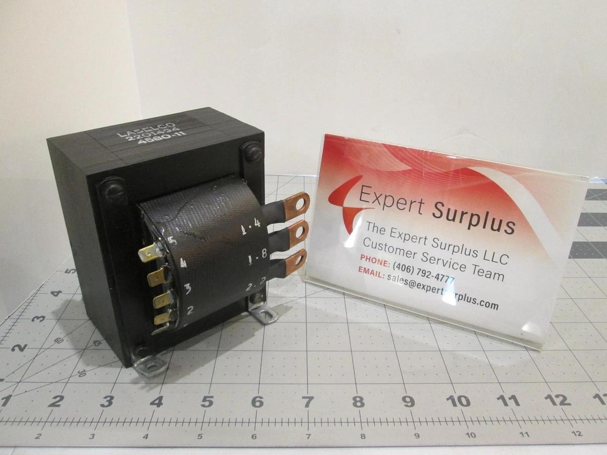 Laselco, 2201494, 4580-11, Power Transformer, 140VA, 115/208/230V, New