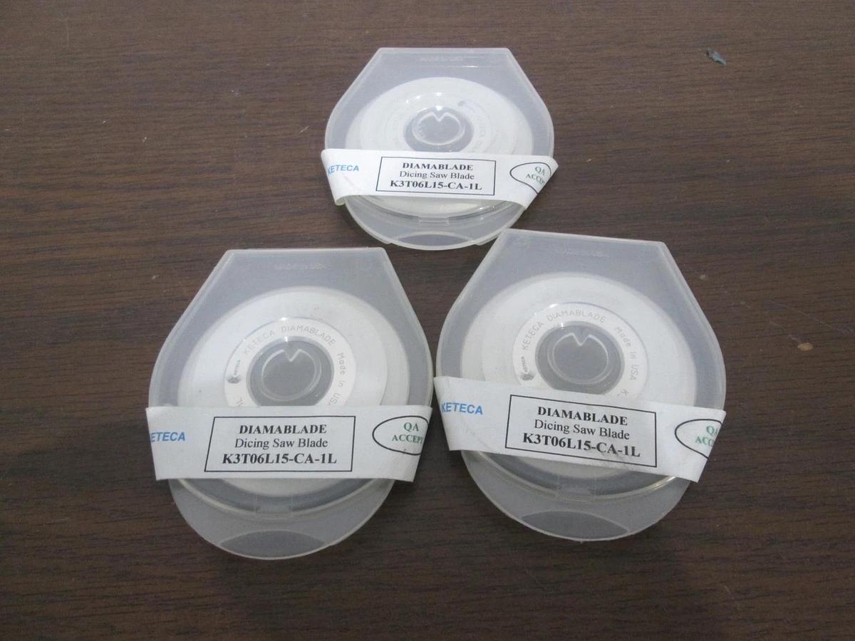 Keteca, K3T06L15-CA-1L, Diamablade Dicing Saw Blade, New, Lot of 3