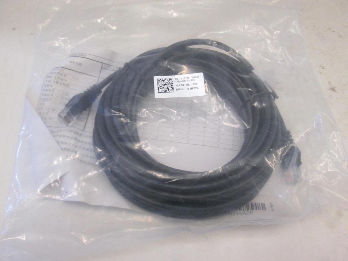 Used Dell, CN-01R725-69644-1AO-89FF-A01, Ethernet Cable, New