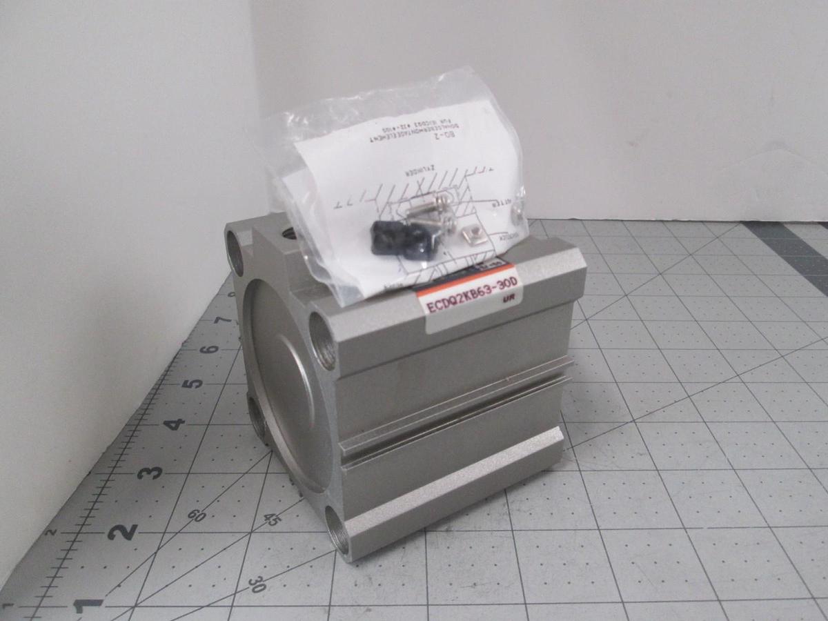 SMC, ECDQ2KB63-30D, Pneumatic Cylinder Assy, New