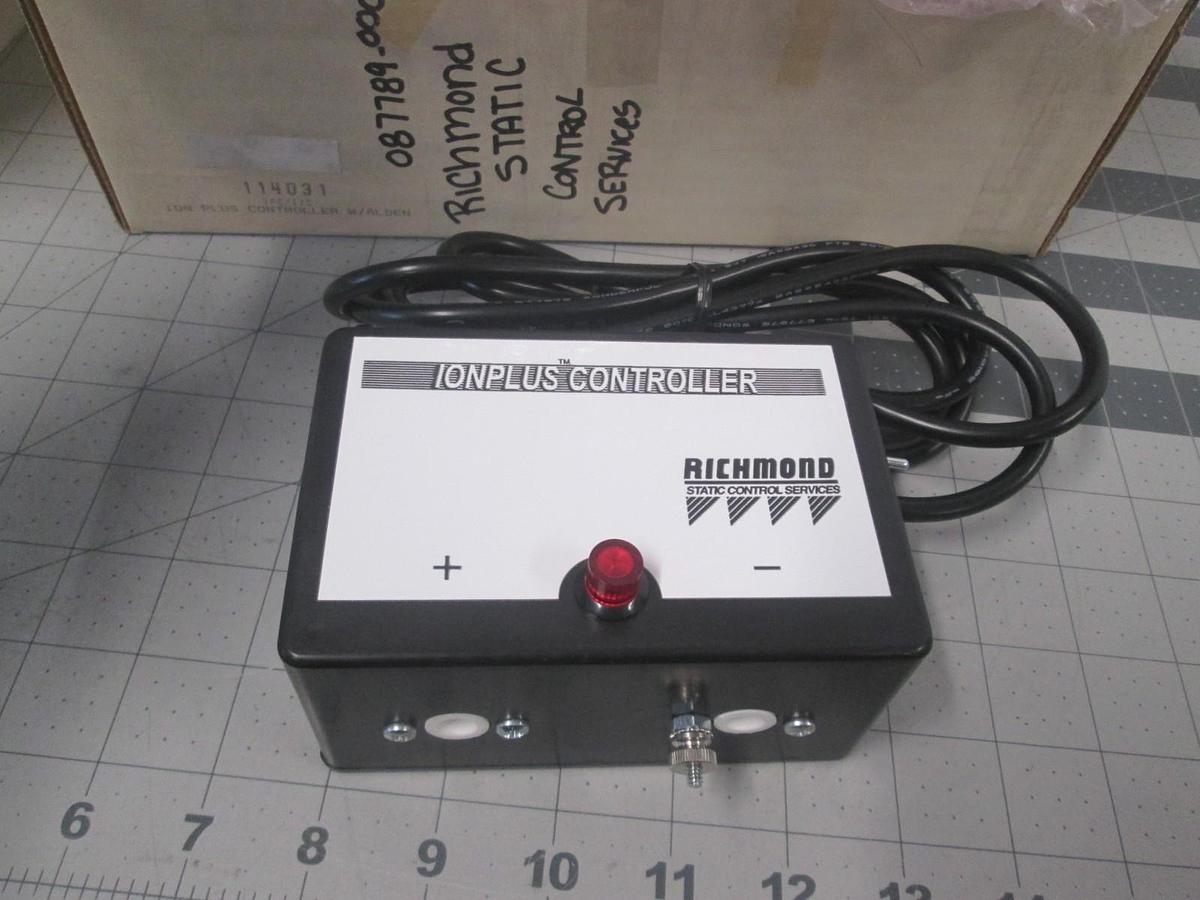 Used Richmond Static Control, ION Plus Controller, 2A, 250V, 25W, New