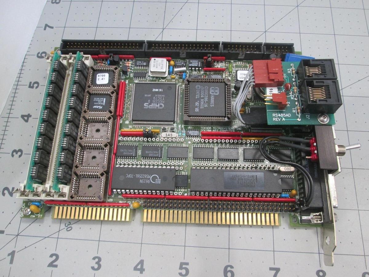 Teknor, TEK-AT1, T700 6-16, SBC PCB Assy w/ R2 Adapter, 172780-001R, New