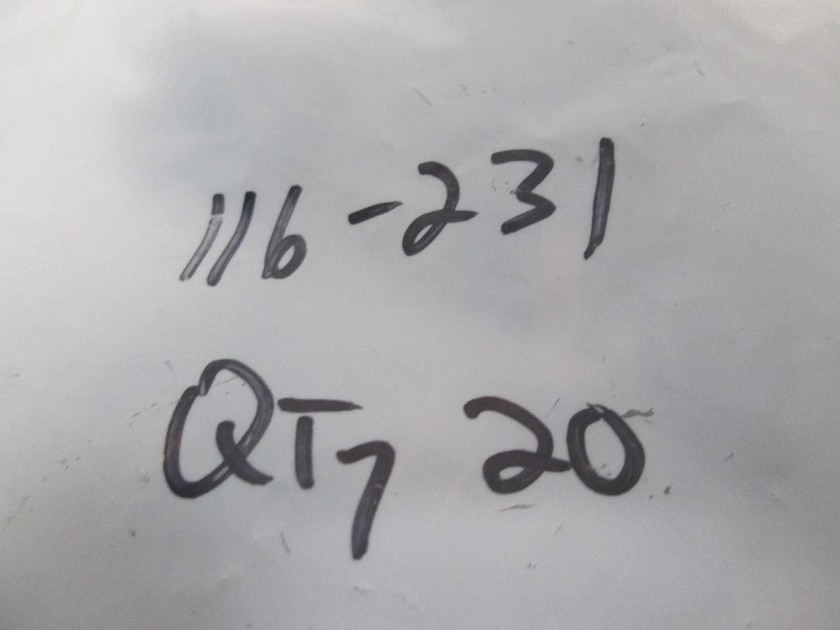 116-231, New, Lot of 20