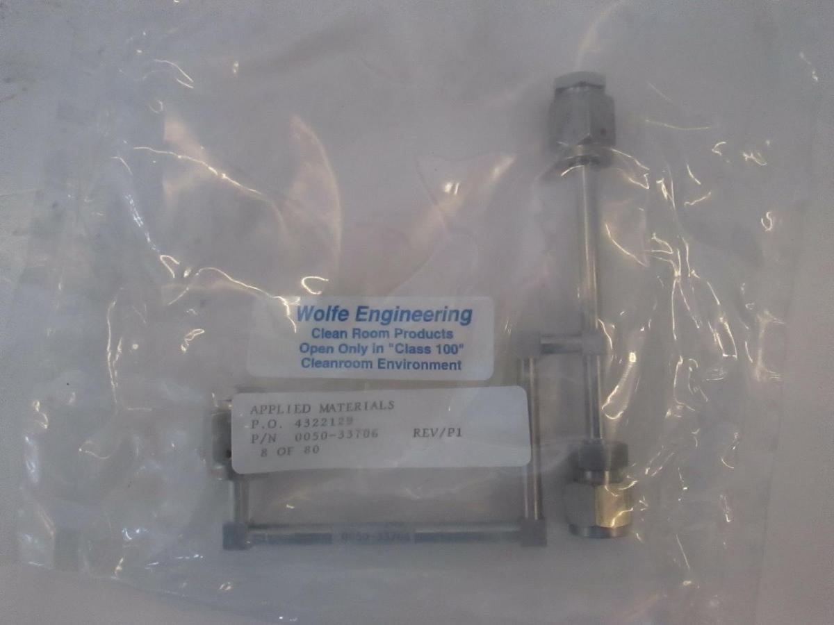 Used AMAT, 0050-33706, Line, Chamber. A/B N2 Purge & RP VENT W/PSW, New