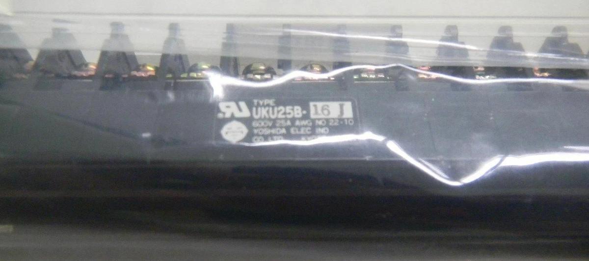 Used Terminal Block, UKU25B-16J (UTIL BOX)