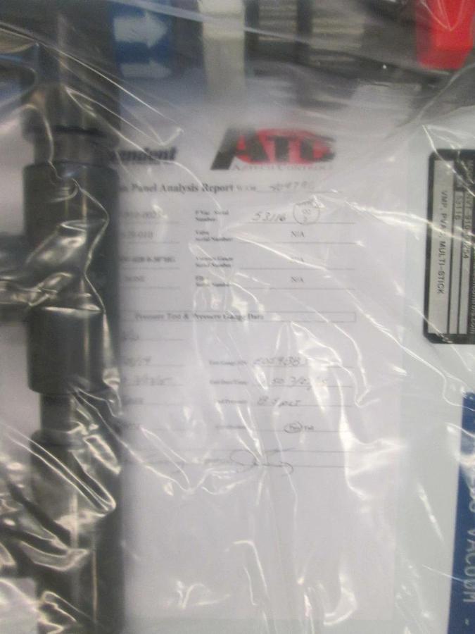 Aztech Controls Process Vacuum Panel, NVT-910-00254, New