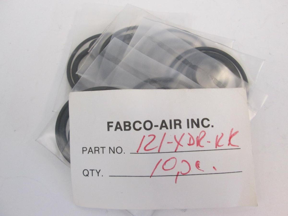 Fabco O-rings, 121-XDR-KK, Lot of 10, New