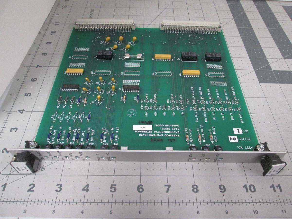 SPT Micro AVP, 602700-04, Environmental Interface PCB Assy, New